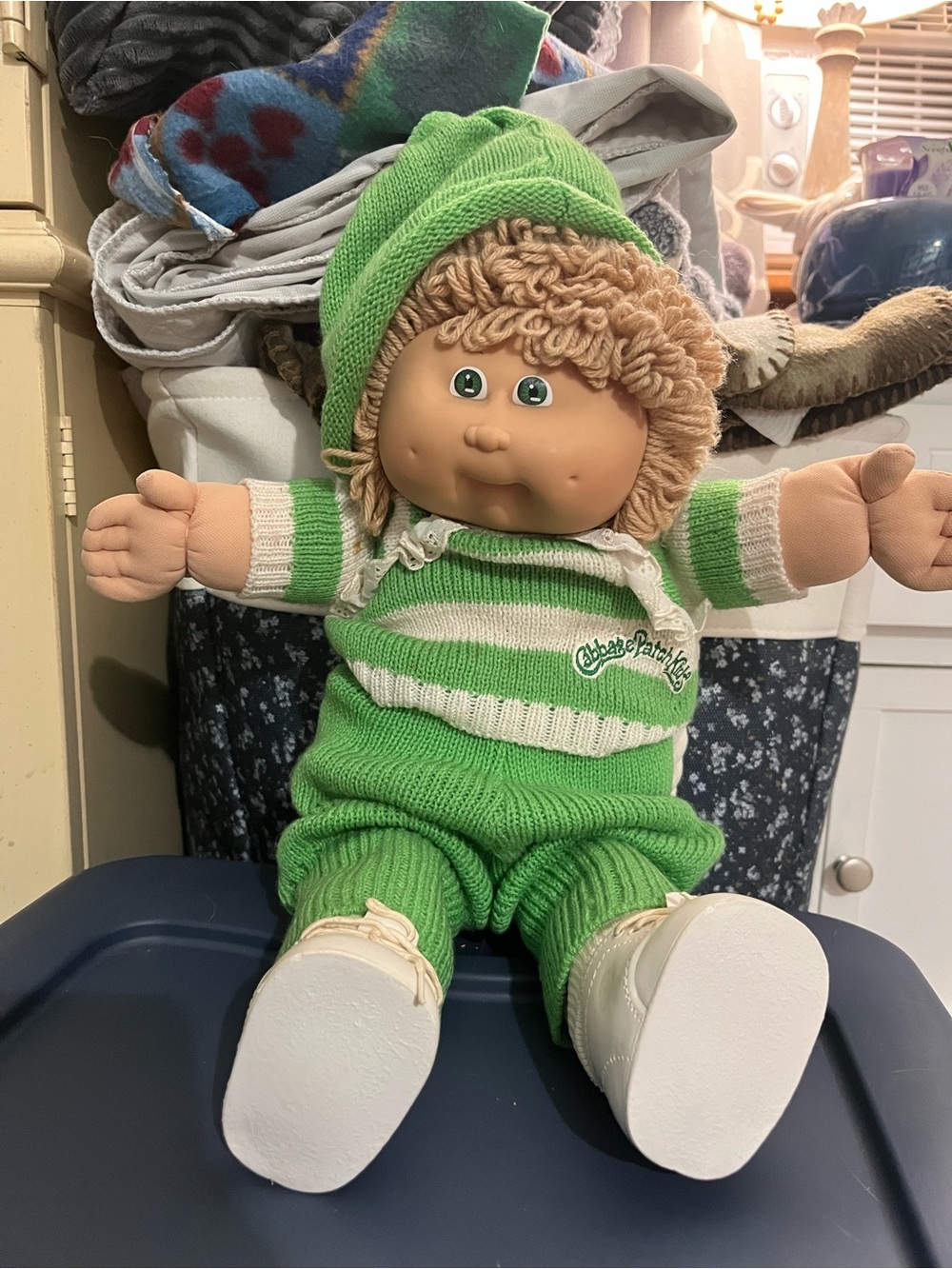 Cabbage Patch Kids (1985) - Isabella Nelly w/ Knit Beanie